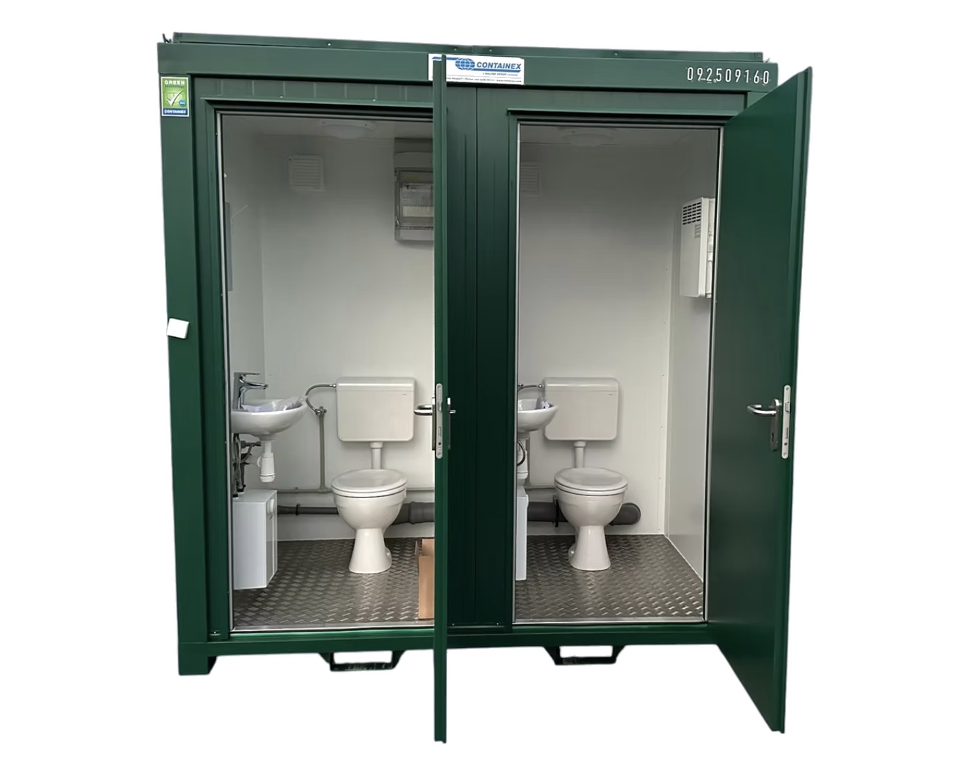 8ft Sanitary Cabin (Twin WC)