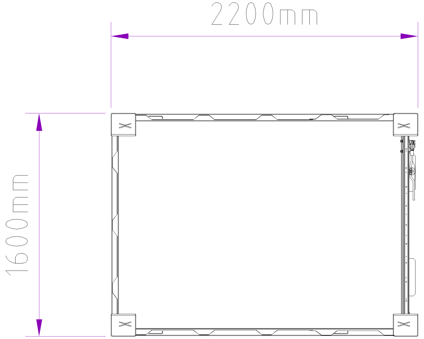 5ft Mover Box floor plan