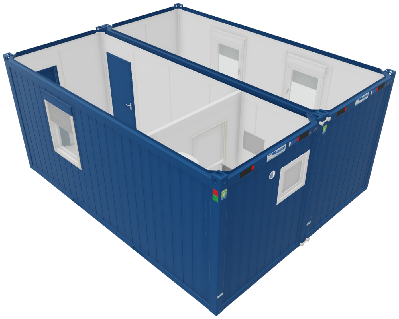 20ft Accommodation Unit with Washroom