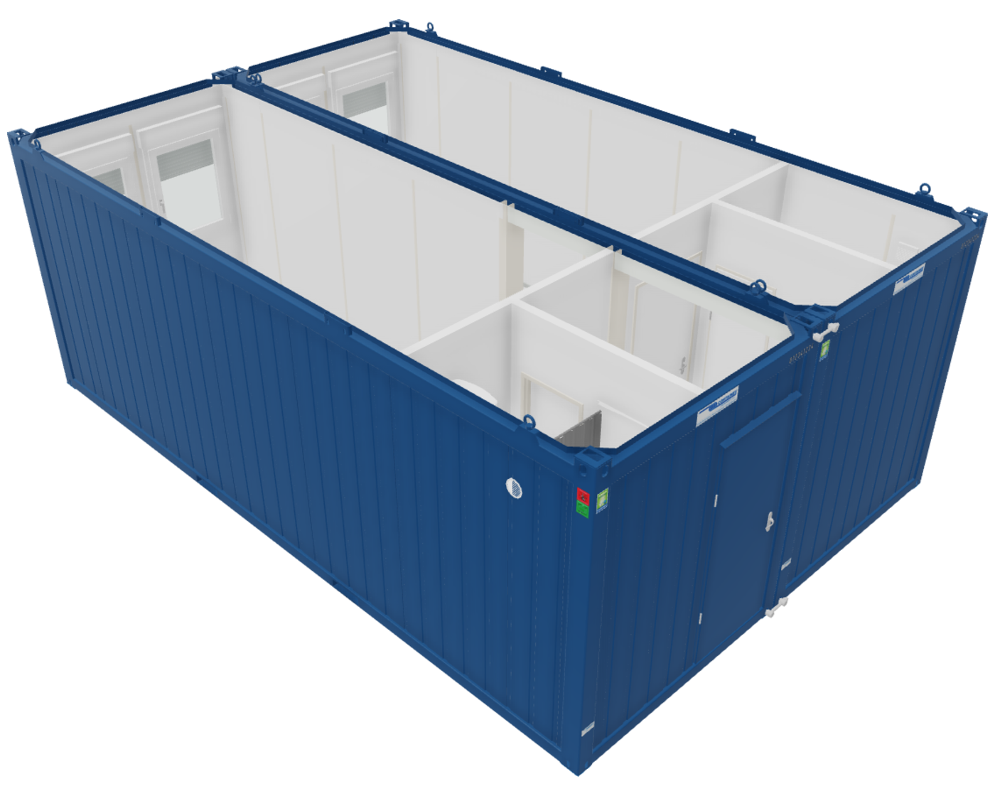 24ft Twin Accommodation with Washrooms