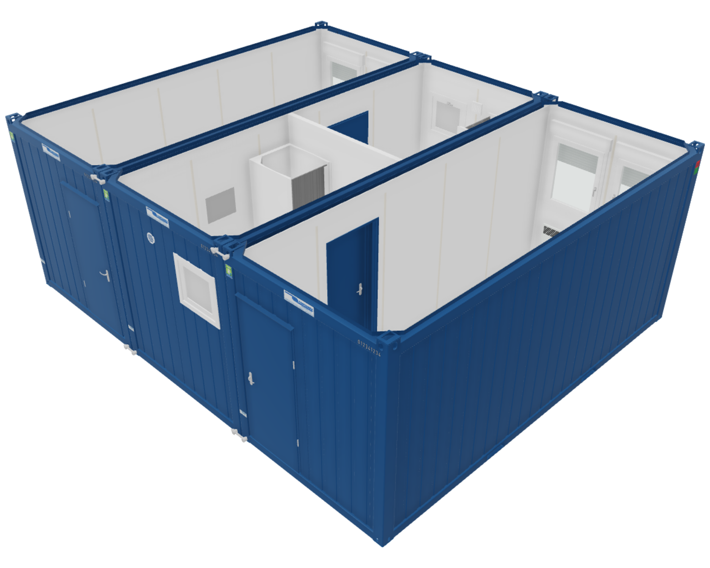 24ft Accommodation with Sanitary Core