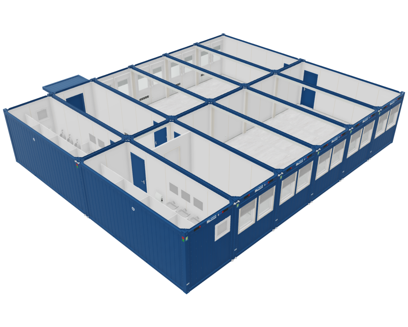 48ft Twelve-Classroom Block