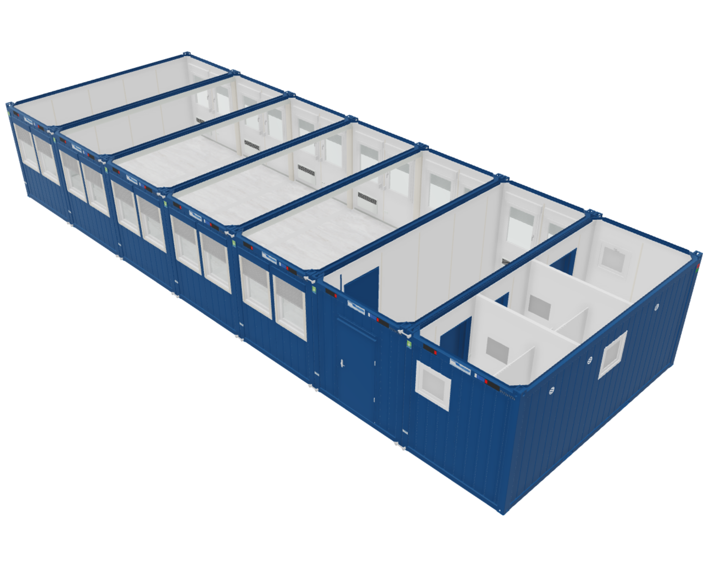 56ft Five-Classroom Block with Cloakroom