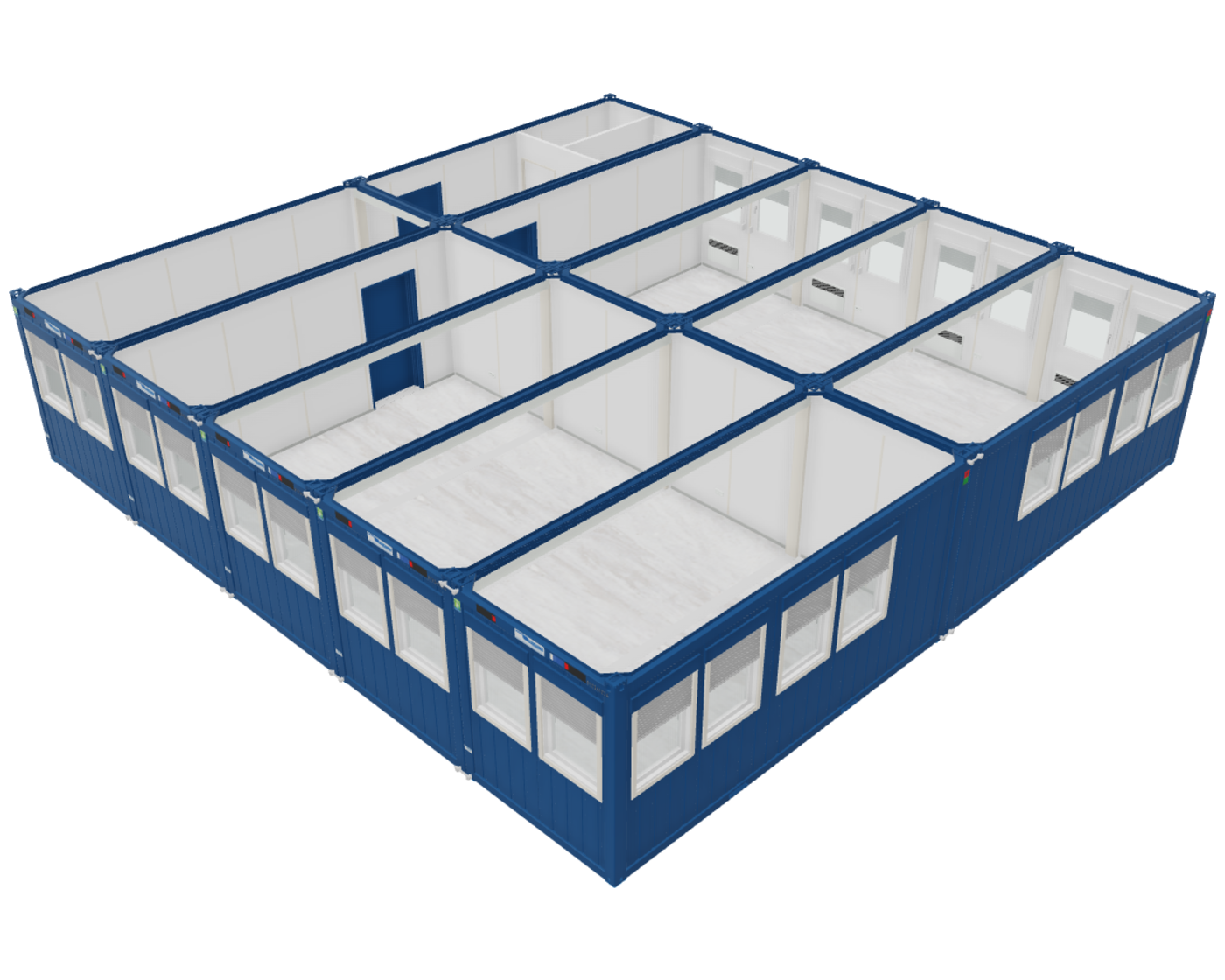 40ft Twin Classroom Block