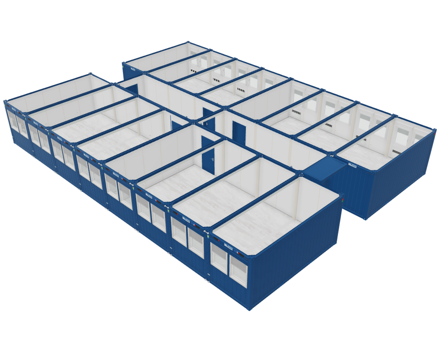 64ft Four-Classroom School Block
