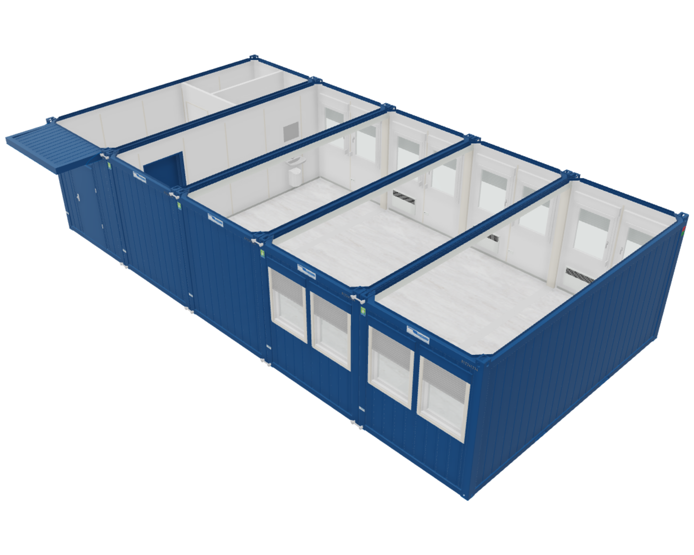 40ft Classroom Suite with WCs