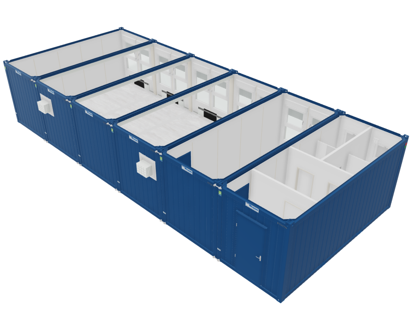 48ft Five-Room Nursery with WCs